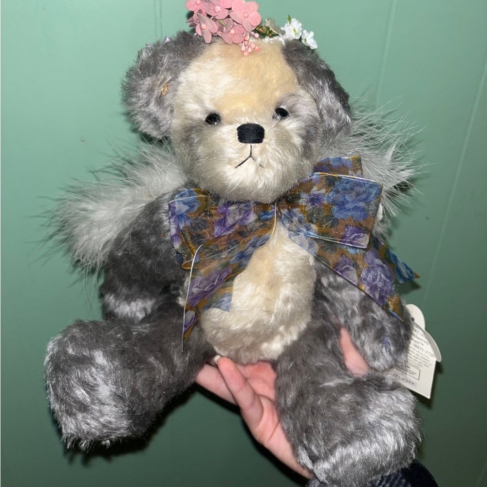 Aninette funnicello collectible bear very rare and collectible NWT Angel
